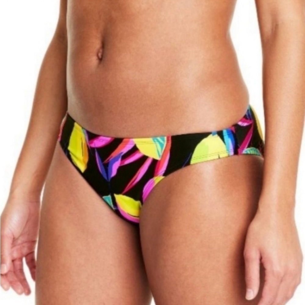 Tabitha Brown X Target Lemon Print Bikini Bottoms Large NWOT